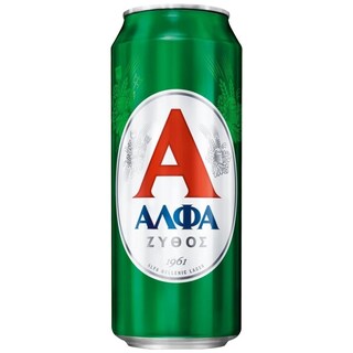 ΑΛΦΑ | Μπύρα Lager Κουτί 500ml
