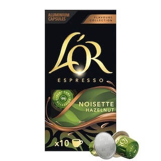 LOR | Κάψουλες Καφέ Espresso Φουντούκι 10x5.2g