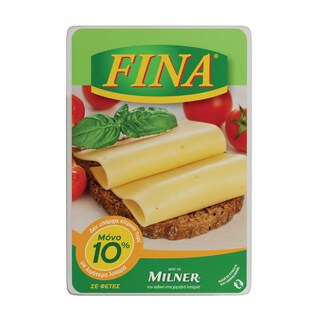 FINA | Τυρί Μαλακό 10% Λιπαρά Φέτες 175g