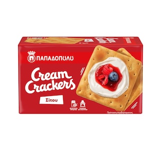 CREAM CRACKERS | Κράκερς Σίτου 140g