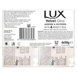 LUX | Σαπούνι Velvet Glow 4x90g