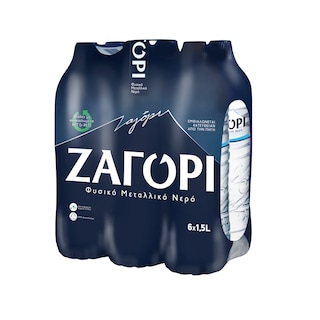 ΖΑΓΟΡΙ | Νερό Φυσικό Μεταλλικό 6x1.5lt