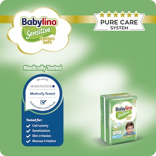 BABYLINO | Πάνες Sensitive Cotton Soft No7 36 Τεμάχια