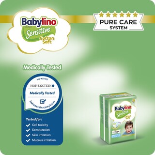 BABYLINO | Πάνες Sensitive Cotton Soft No7 36 Τεμάχια