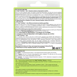 DUCK | WC Block Fresh Discs Lime Starter Kit 36ml