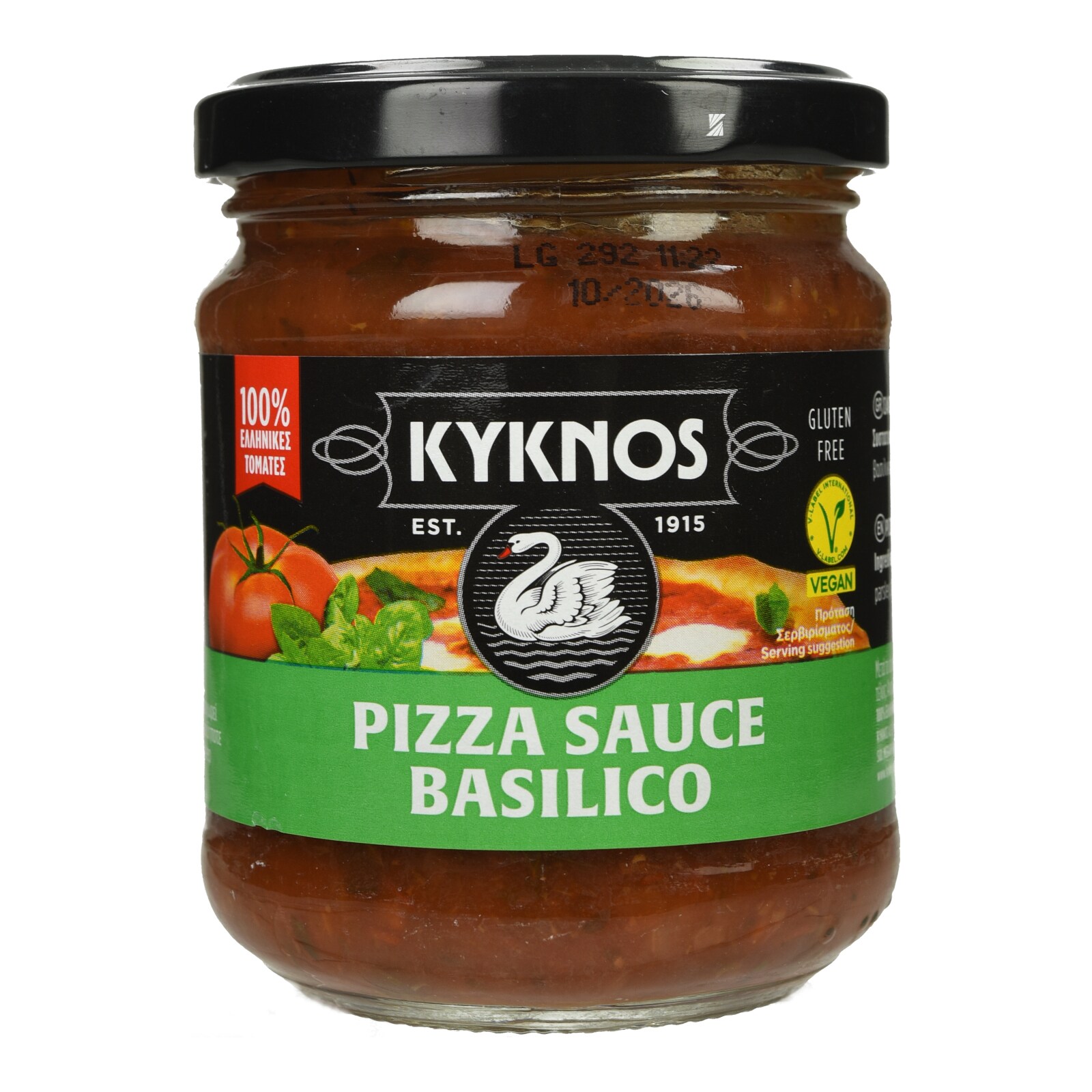 ΚΥΚΝΟΣ Σάλτσα Πίτσας Βασιλικός 195g