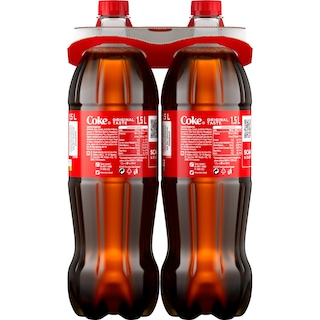 COCA COLA | Αναψυκτικό Cola Φιάλη 2x1,5lt