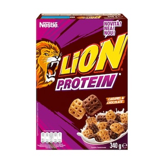 LION | Δημητριακά Protein Καραμέλα Σοκολάτα 340g
