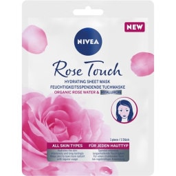 Υφασμάτινη Μάσκα Rose Touch Ενυδατική 1 Τεμάχιο