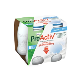 BECEL PRO ACTIV | Ρόφημα Γιαουρτιού Κλασικό 4x75g