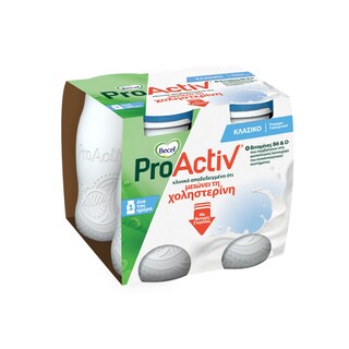 BECEL PRO ACTIV | Ρόφημα Γιαουρτιού Κλασικό 4x75g