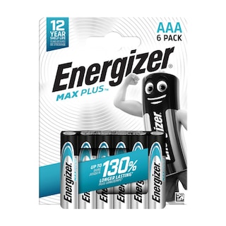 ENERGIZER | Μπαταρίες Max Plus AAA 6 Τεμάχια