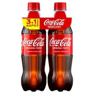 COCA COLA | .  4X500ML 3+1 FREE