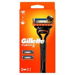GILLETTE | Ξυριστική Μηχανή Fusion 5 + 2 Ανταλλακτικά 1 Τεμάχιο