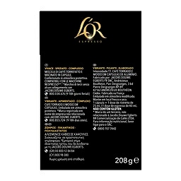LOR | Coffee Capsules Espresso Ristretto 40x5.2g