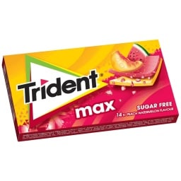 TRIDENT | Τσίχλες Max Peach Watermelon 27g