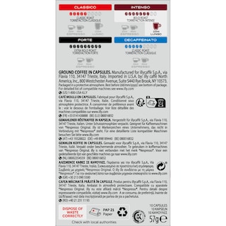 ILLY | Κάψουλες Καφέ Espresso Intenso Lungo 10x5.7g