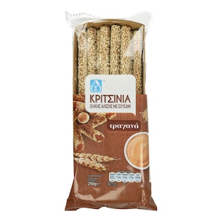 Κριτσίνια Ολικής Άλεσης 250g