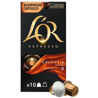 LOR | Κάψουλες Καφέ Espresso Colombia 10x5.2g
