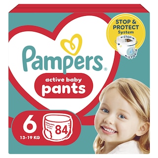 PAMPERS | Πάνες Βρακάκι Pants Νο6 84 Τεμάχια