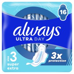 ALWAYS | Σερβιέτες Ultra Day & Night 16 Τεμάχια