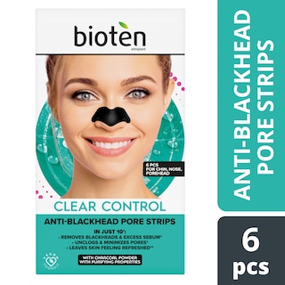 BIOTEN | Καθαρισμός Πόρων Anti Bl Pore Strips Clear Control 6 Τεμάχια
