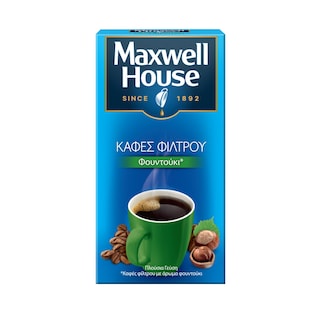 MAXWELL HOUSE | Καφές Φίλτρου Φουντούκι 225g