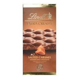 LINDT | Σοκολάτα Extra Creamy Αλατισμένη Καραμέλα 80g