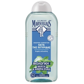LE PETIT MARSEILLAIS | Σαμπουάν Ανδρικό Βιολογική Μέντα & Αιθέρια Έλαια 300ml