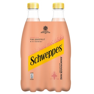 SCHWEPPES | Σόδα Φιάλη 4x500ml