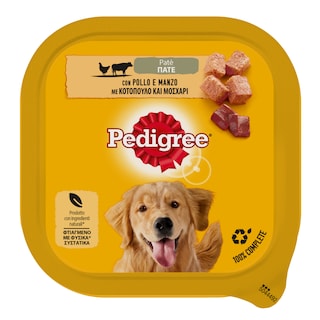 PEDIGREE | ΣΚΥΛΟΤΡΟΦΗ ΣΕ ΚΟΝΣΕΡΒΑ ΚΟΤΟΠΟΥΛΟ ΜΟΣΧΑΡΙ 300 GR