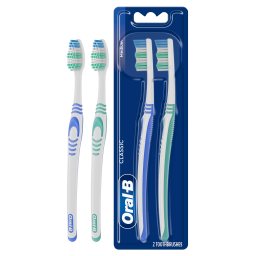 ORAL B | Οδοντόβουρτσα Classic 40mm Μέτρια 2 Τεμάχια
