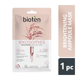 BIOTEN | Μάσκα Προσώπου Exosomes Brightening 1 Τεμάχιο
