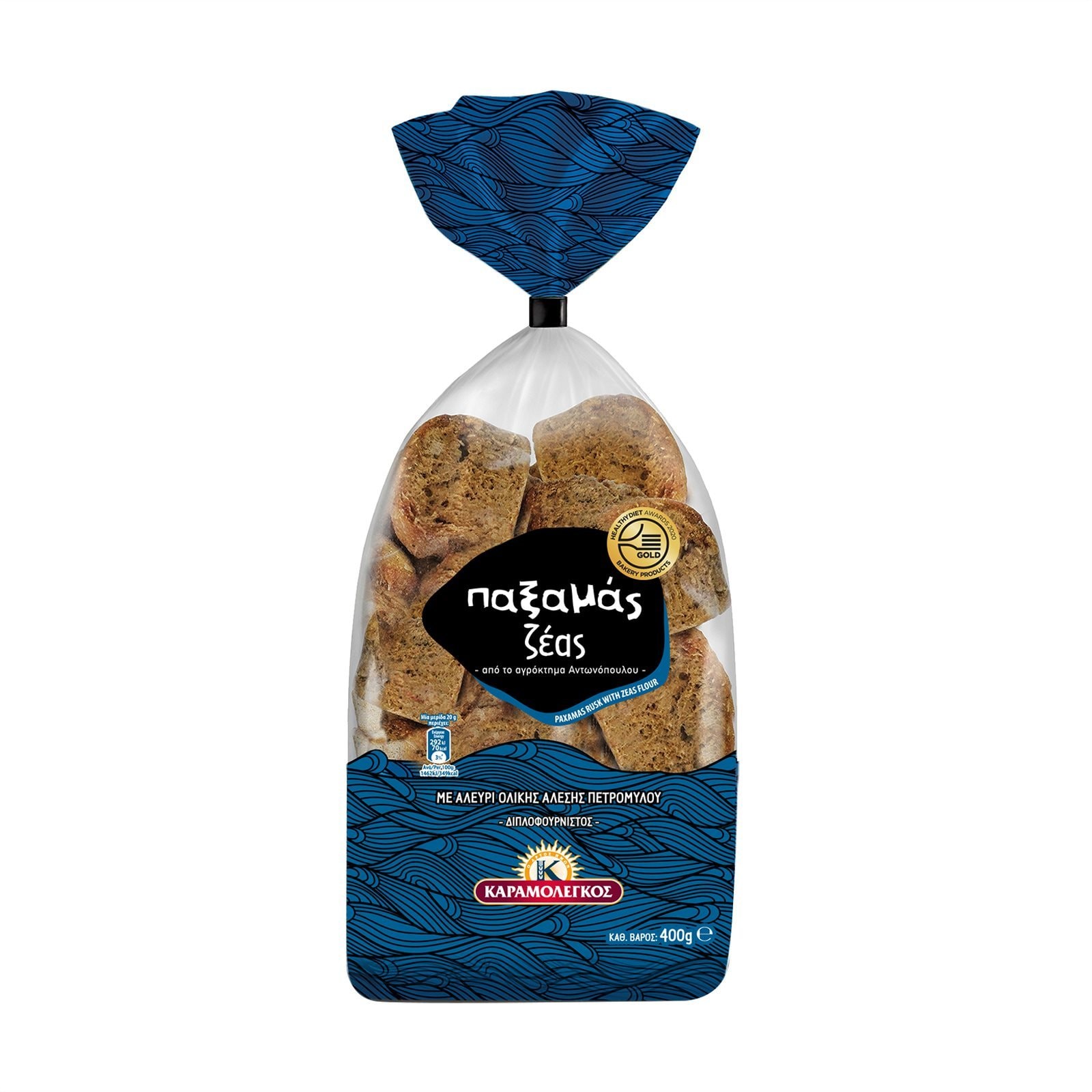 Παξαμάς Ζέας 400g