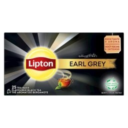 LIPTON | Τσάι Earl Grey Περγαμόντο 25 Τεμάχια
