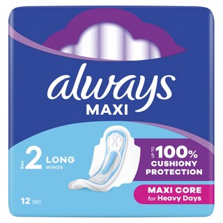 ALWAYS | Σερβιέτες Maxi Long 12 Τεμάχια