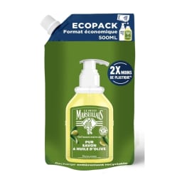 LE PETIT MARSEILLAIS | Κρεμοσάπουνο Olive Oil Ανταλλακτικό 500ml