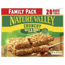 NATURE VALLEY | Μπάρες Δημητριακών Crunchy Βρώμη Μέλι 10x42g