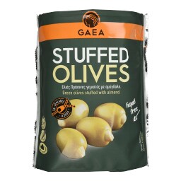 GAEA | Ελιές Πράσινες Γεμιστές με Αμύγδαλο 120g
