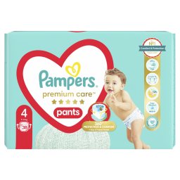PAMPERS | Diapers Pants Premium Pants No4 9-15kg 38 Pieces