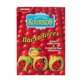KOURIKOS | Βαφή Αυγών Κόκκινη Πασχαλίτσες 4g