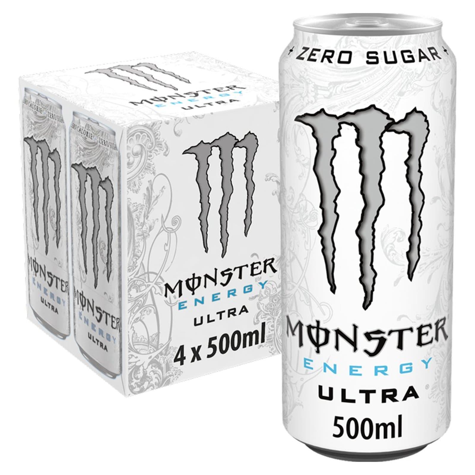MONSTER Ενεργειακό Ποτό Energy Ultra Zero 4x500ml