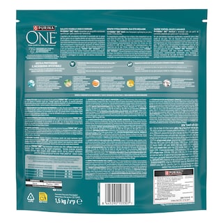 PURINA ONE | Γατοτροφή Adult Σολομός & Δημητριακά 1.5Κg