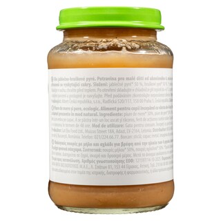 NATURES PROMISE BIO | Παιδική Τροφή Bio Πουρές Μήλο και Αχλάδι 190g