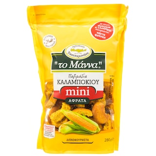 ΜΑΝΝΑ | Παξιμάδια Καλαμποκιού Mini 280g