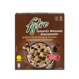 FYTRO | Δημητριακά Μπουκιές Βρώμη και Σοκολάτα 375g