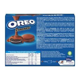 OREO | Μπισκότα Γεμιστά Επικάλυψη Σοκολάτα Γάλακτος 246g
