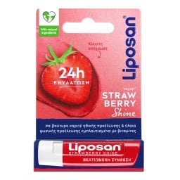 LIPOSAN | Lip Moisturizer Fruity Shine Strawberry 4.8g