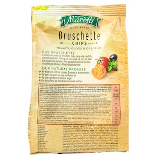 MARETTI | Bruschette Chips Τομάτα Ελιά Ρίγανη 150g