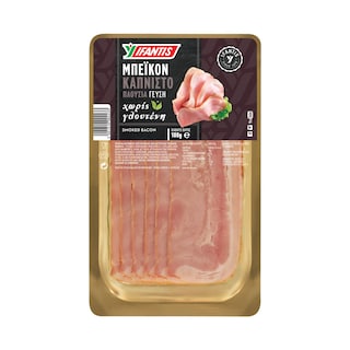 ΥΦΑΝΤΗΣ | Bacon Smoked Slices Gluten Free 100g